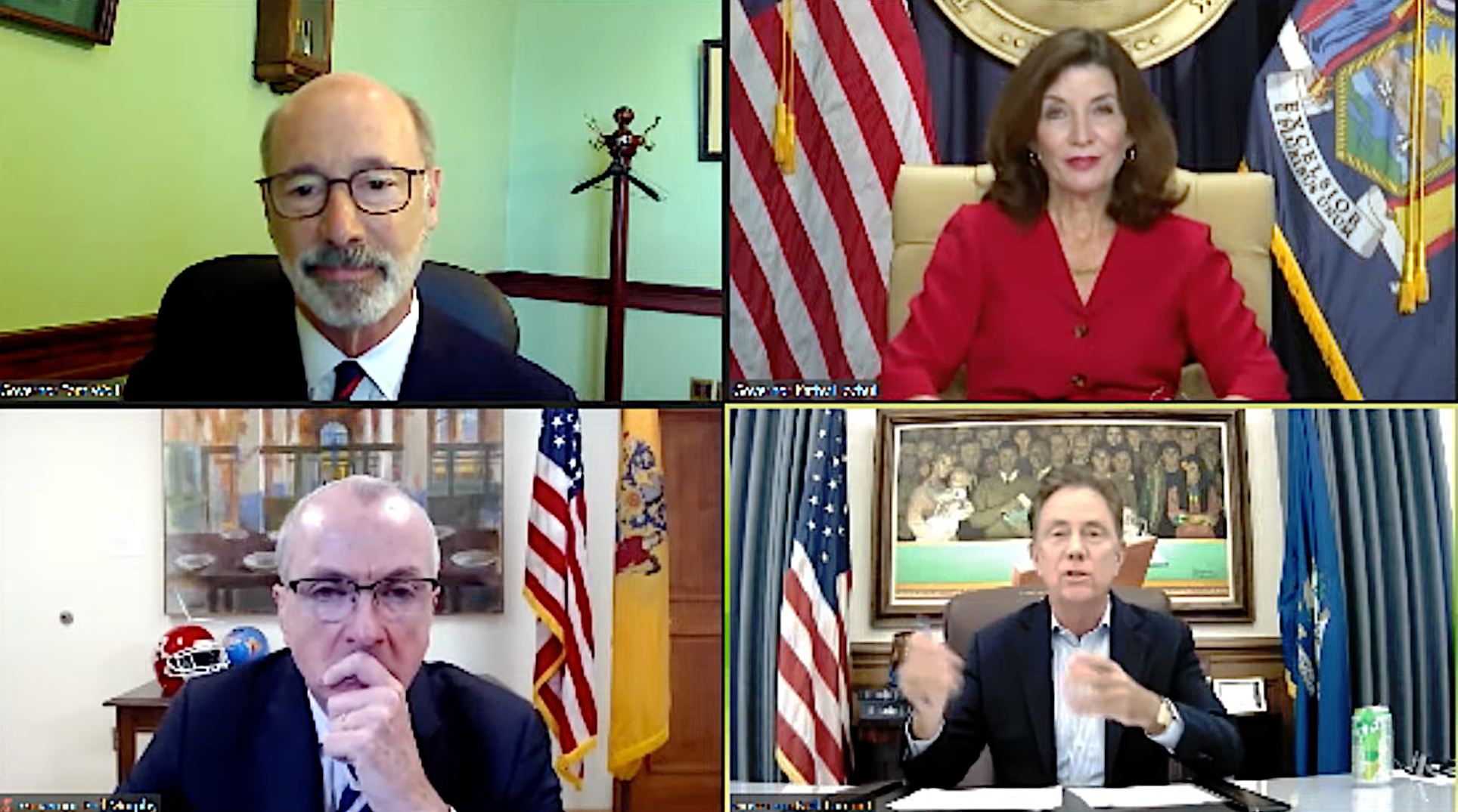 FILE - NE governors 10-7-2021